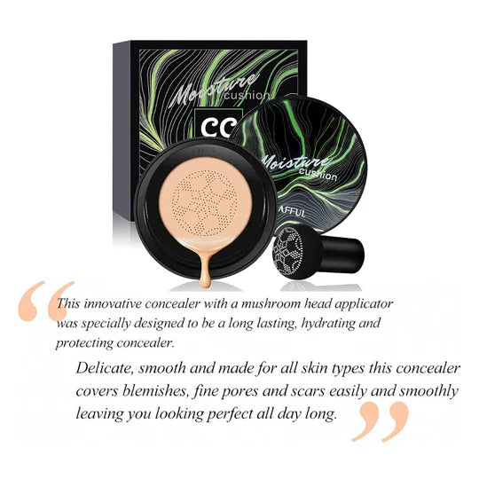Moisture Cushion CC Cream with SPF – All-in-One Skin Enhancer for Radiant Complexion and Youthful Glow 6