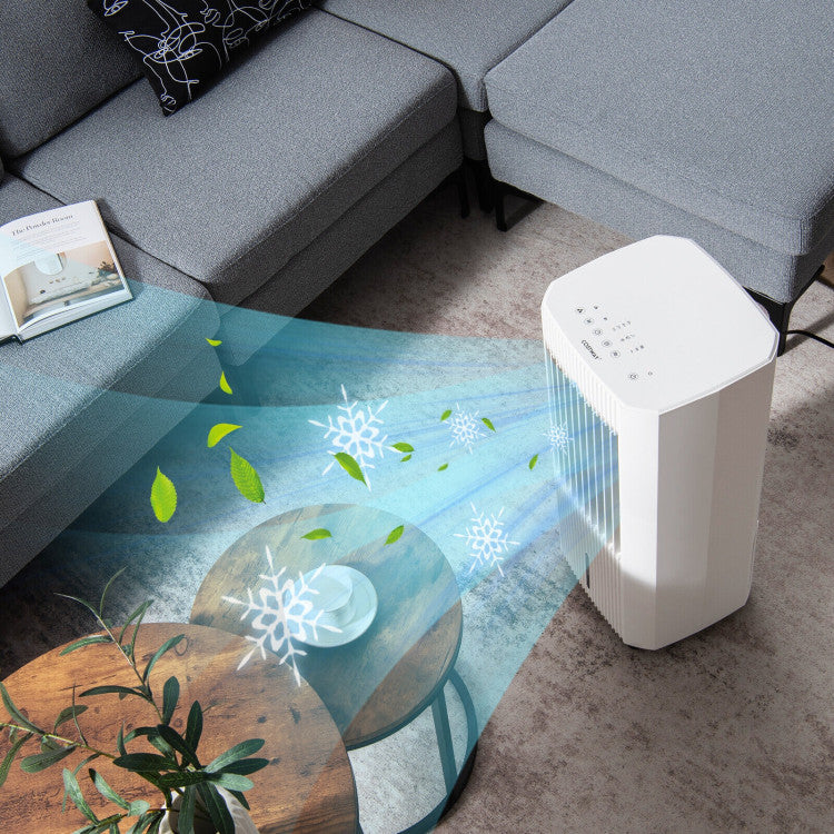 Multi-Mode Evaporative Air Cooler with Adjustable Speeds and Remote Control – Portable 3-in-1 Cooling System 3