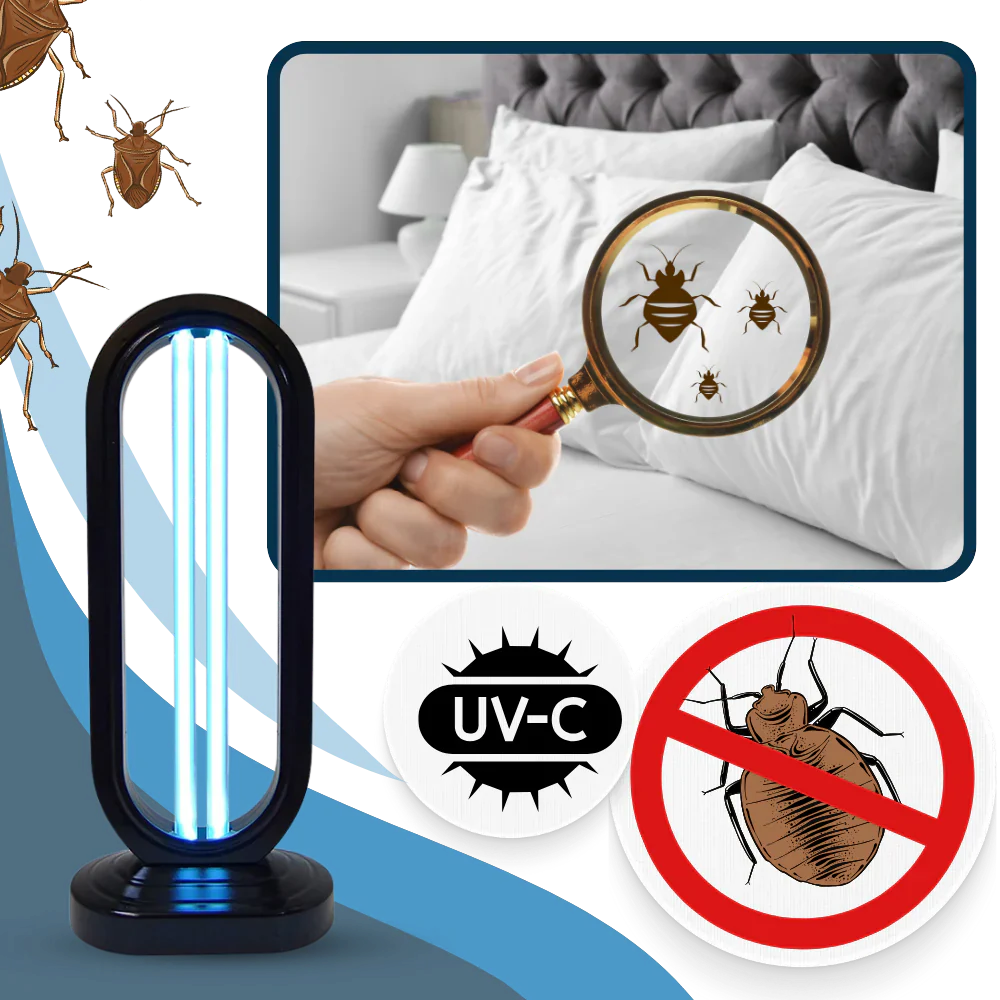 Multi-Surface UV Disinfectant Bulb for Bacteria and Bed Bug Elimination – Chemical-Free UV-C Light Sterilizer 2