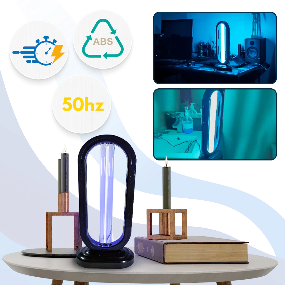 Multi-Surface UV Disinfectant Bulb for Bacteria and Bed Bug Elimination – Chemical-Free UV-C Light Sterilizer 4