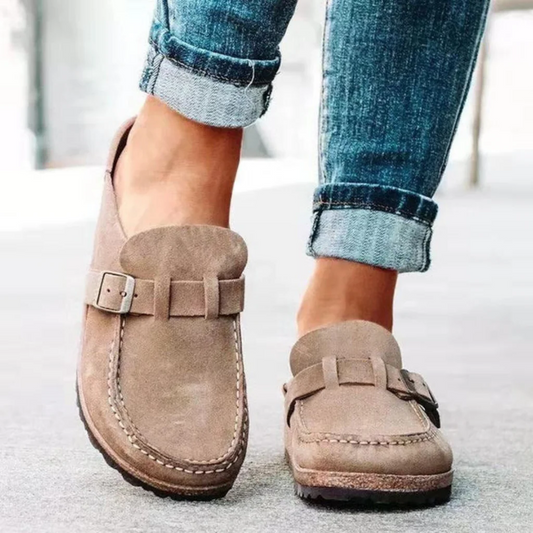 Orthopedic Women's Sandal Slippers with Chic Buckle Strap for Comfort and Style 1