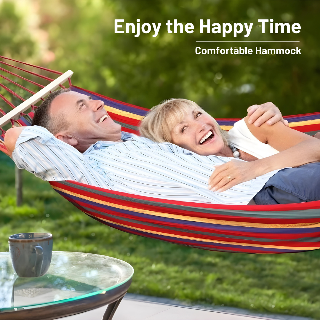 Outdoor Double Hammock Chair for Two – Durable and Comfortable Hanging Seat 2