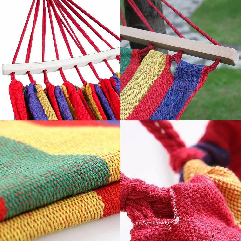 Outdoor Double Hammock Chair for Two – Durable and Comfortable Hanging Seat 6