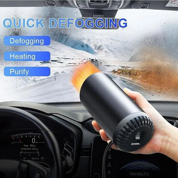 Portable 12V Car Heater with 360° Rotatable Design – Fast Heating Air Blower for SUVs, RVs, and Trucks 3