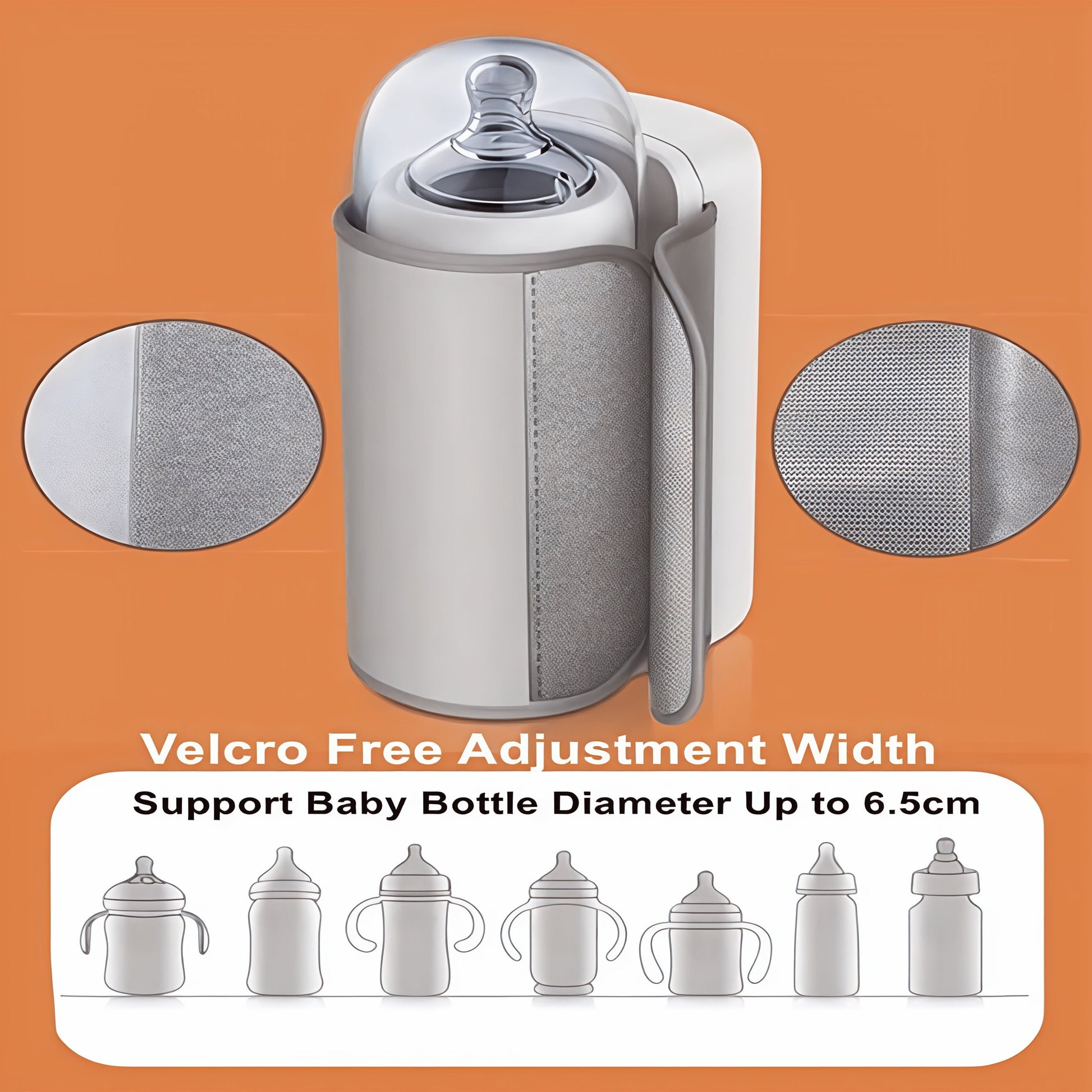 Portable Baby Bottle Warmer with Intelligent Thermostat – Travel-Friendly Milk Heater 3