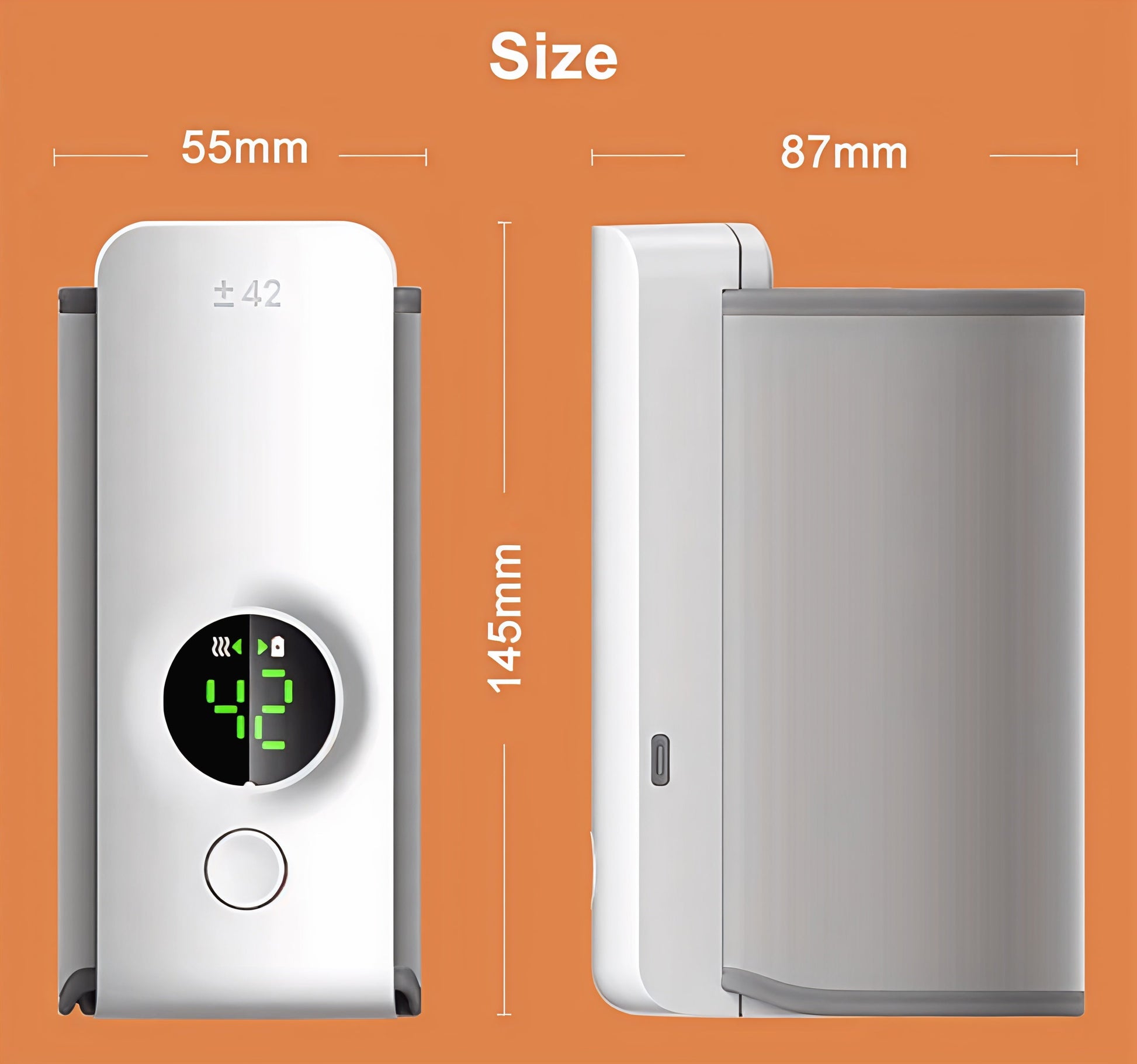 Portable Baby Bottle Warmer with Intelligent Thermostat – Travel-Friendly Milk Heater 4