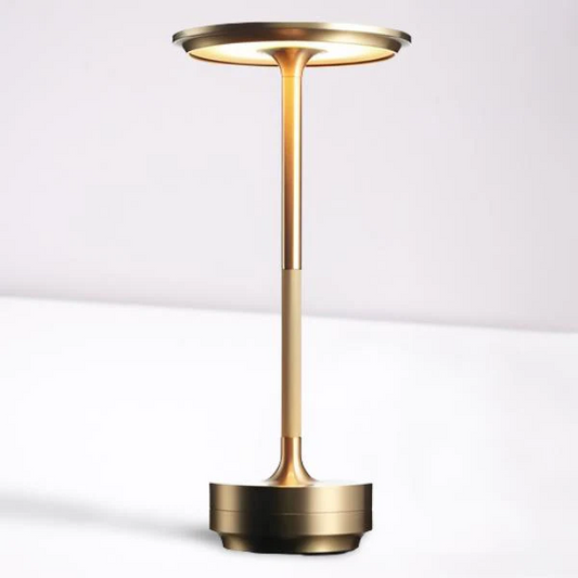 Portable Cordless Table Lamp with Adjustable Brightness – Stylish Metal Design 1