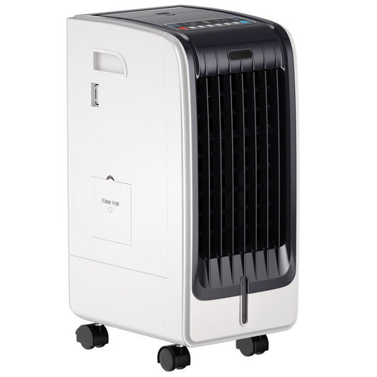 Portable Evaporative Cooler with 3-Speed Fan and 8-Hour Timer – Ideal for Home and Office 0