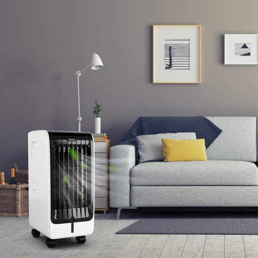 Portable Evaporative Cooler with 3-Speed Fan and 8-Hour Timer – Ideal for Home and Office 1