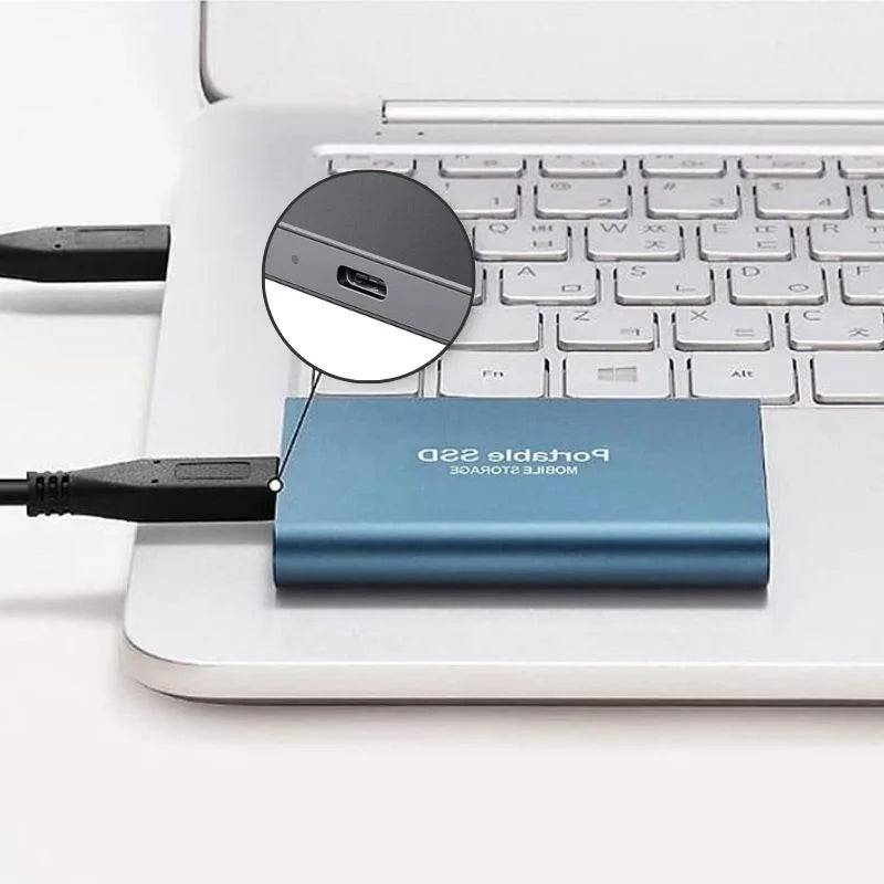 Portable External SSD Drive with High-Speed Data Transfer – 1TB to 16TB Capacity 6