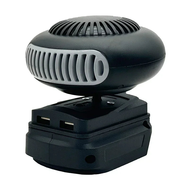 Portable Lithium Electric Air Blower Heater with Dual Mode – Versatile Heat Blower and Blower Fan Compatible with Bosch, DeWalt, Makita, Milwaukee 3