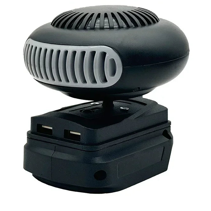 Portable Lithium Electric Air Blower Heater with Dual Mode – Versatile Heat Blower and Blower Fan Compatible with Bosch, DeWalt, Makita, Milwaukee 6