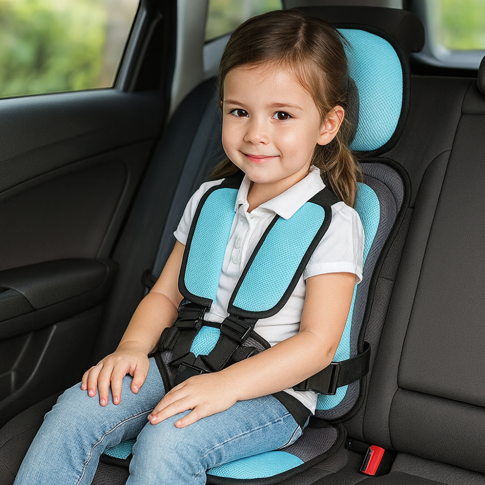 Portable Toddler Booster Car Seat – Lightweight and Compact Travel Solution 5