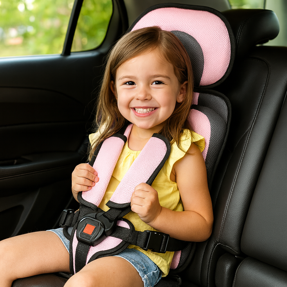 Portable Toddler Booster Car Seat – Lightweight and Compact Travel Solution 6