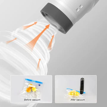 Premium Compact Vacuum Sealer Machine with Rechargeable Battery and Auto Shut-Off – Best for Food Preservation and Vacuum Seal Bags 2