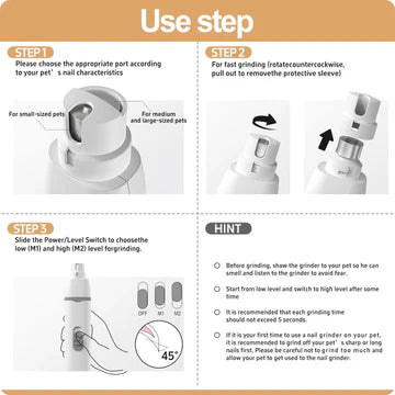 Professional Dog Grooming Clippers Kit with Titanium Ceramic Blades and Adjustable Guide Combs 7