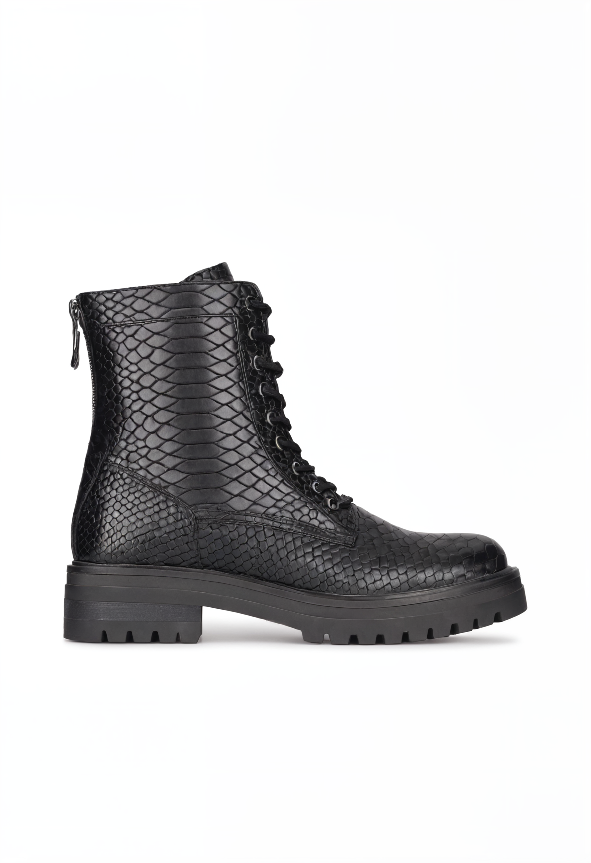 Python Print Lace-Up Shoes for Women – Stylish Casual Footwear for Everyday Wear 3