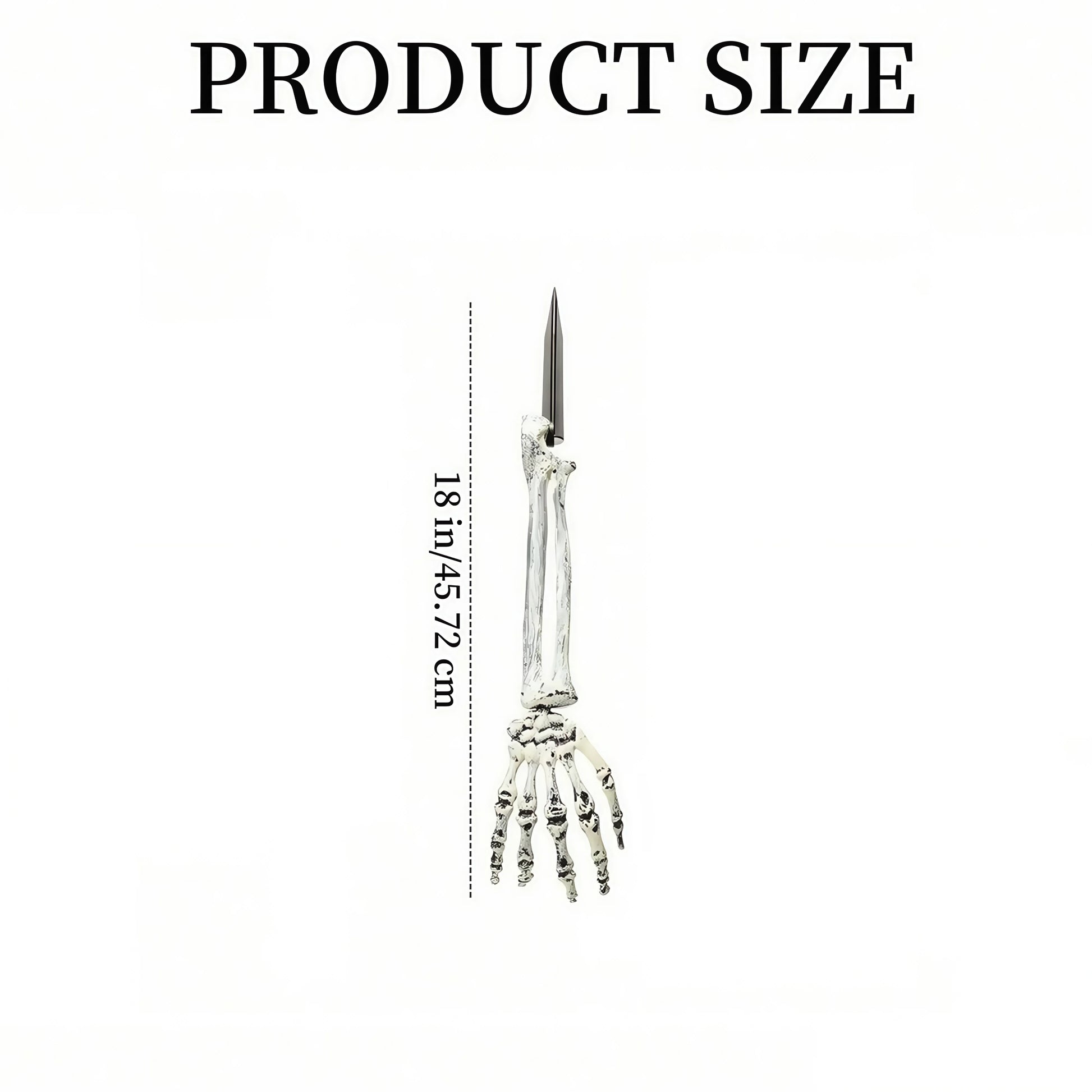 Realistic Halloween Decorations Outdoor – Lifelike Skeleton Stake with Arm and Leg Bones for Spooky Yard Decor 6