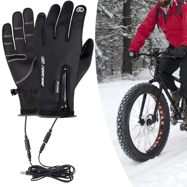 Rechargeable Heated Gloves for Men and Women – Waterproof Electric Thermal Ski Gloves for Winter Activities 3