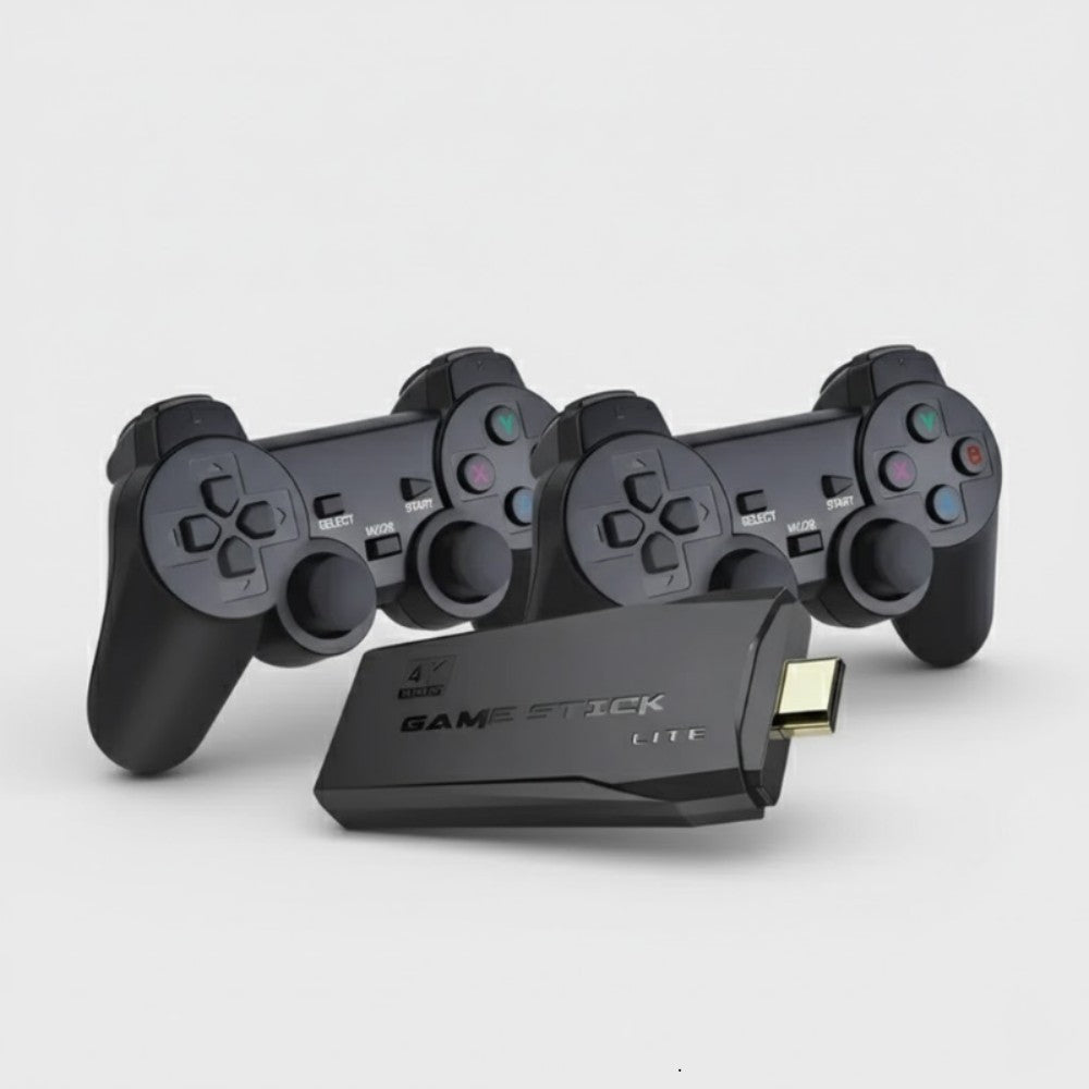 Retro Game Console with 20,000+ Classic Games – 4K HD Graphics, Plug and Play, Wireless Controllers 1