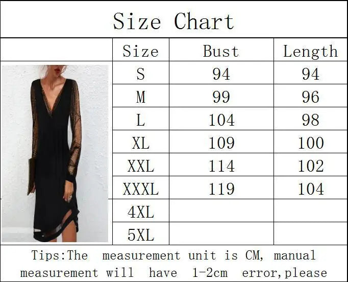 Classic V-Neck Evening Dress in Soft Polyester with Long Sleeves for Casual Parties and Special Occasions