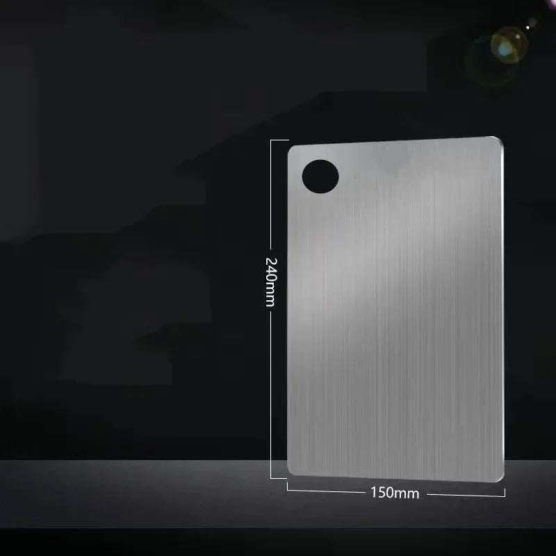 Stainless Steel Cutting Board – Durable Double-Sided Chopping Board for Safe Food Prep 5