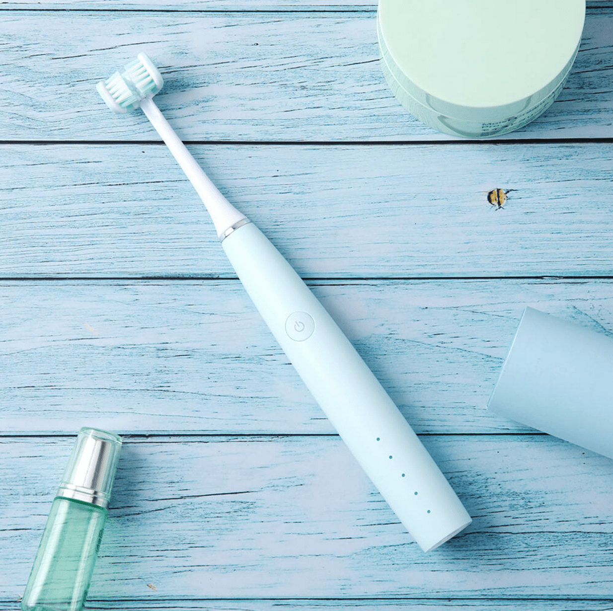 TRUZENIC 3-Sided Electric Toothbrush with Ultrasonic Cleaning