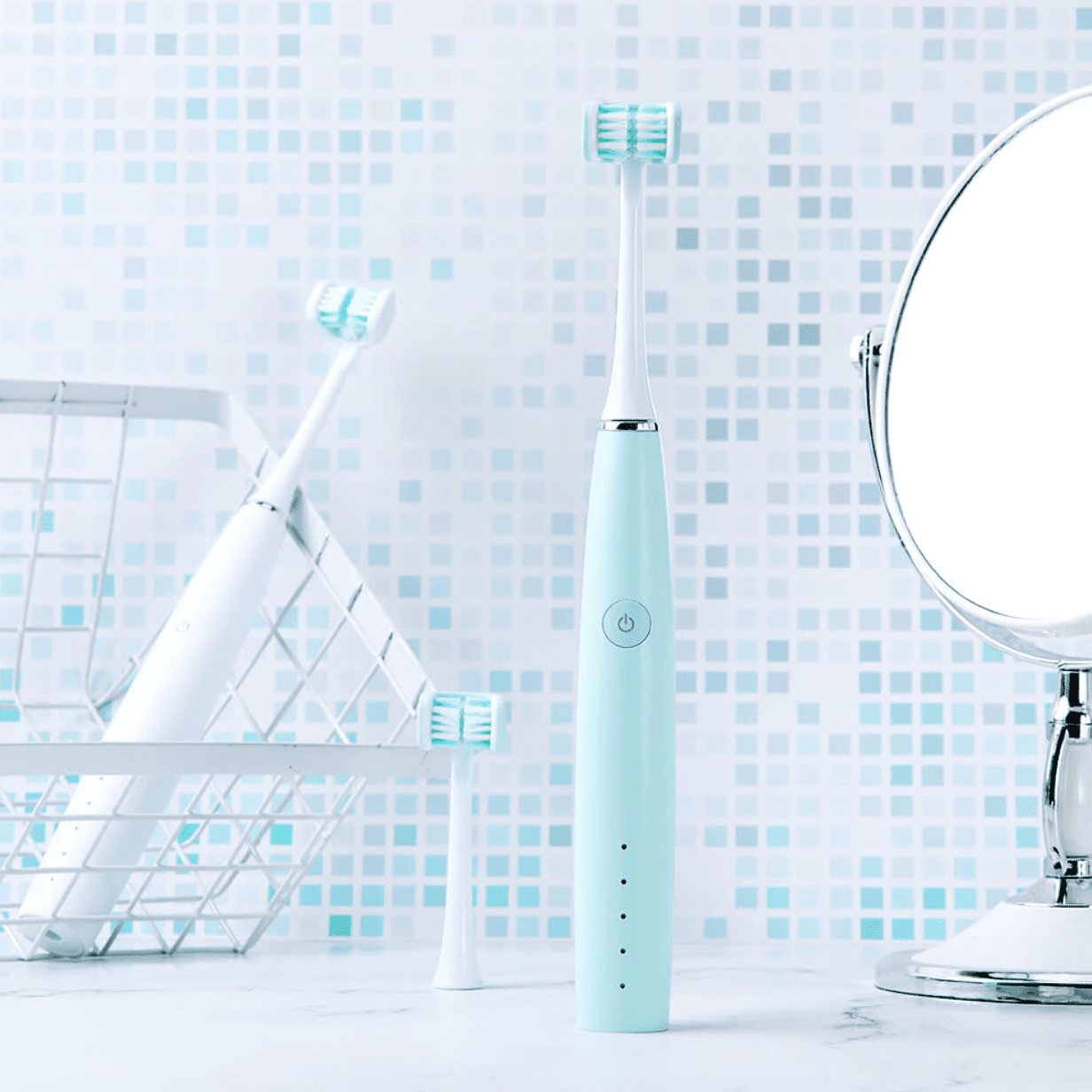 TRUZENIC 3-Sided Electric Toothbrush with Ultrasonic Cleaning