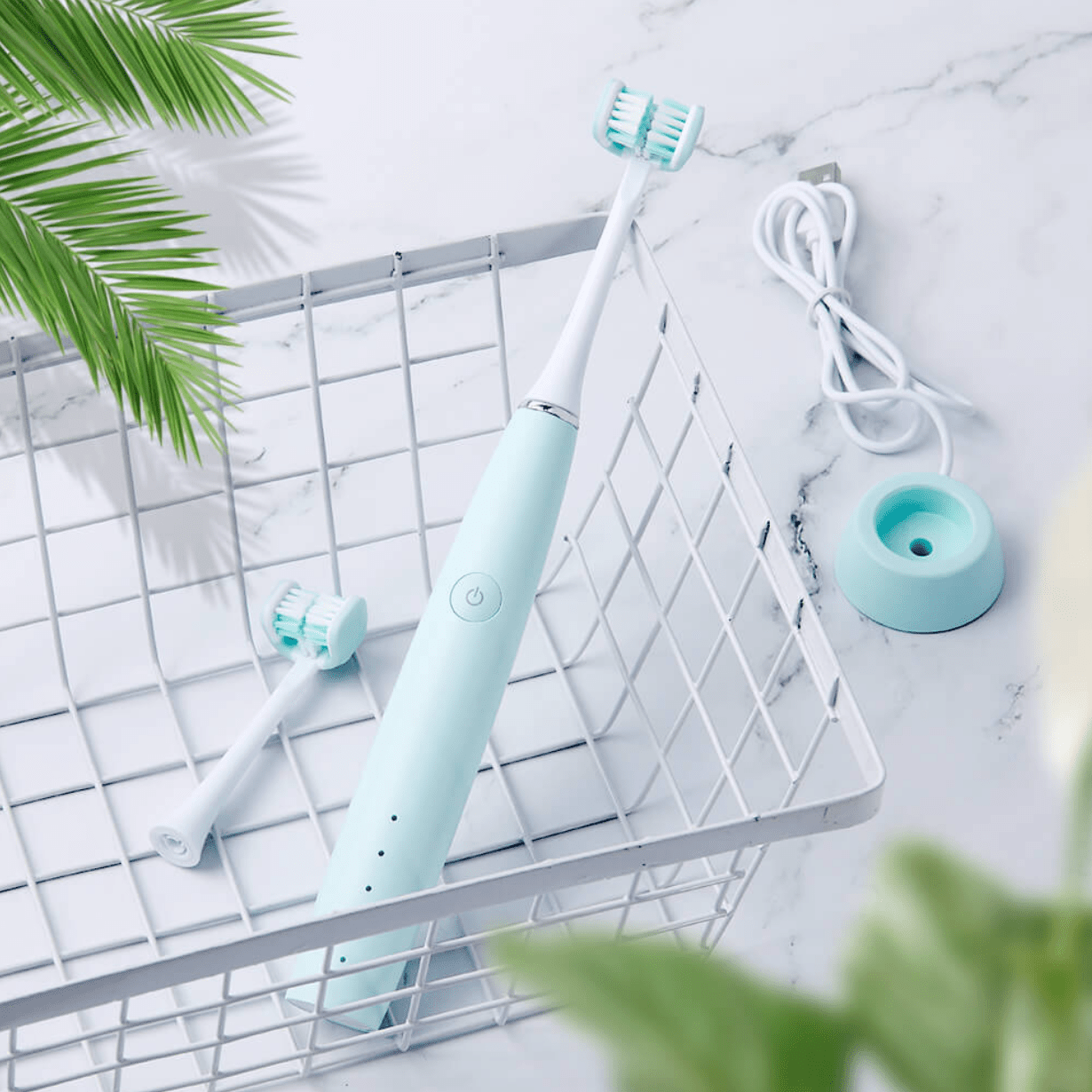 TRUZENIC 3-Sided Electric Toothbrush with Ultrasonic Cleaning