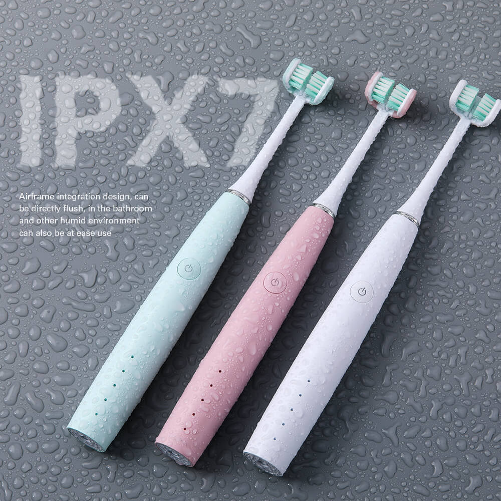TRUZENIC 3-Sided Electric Toothbrush with Ultrasonic Cleaning