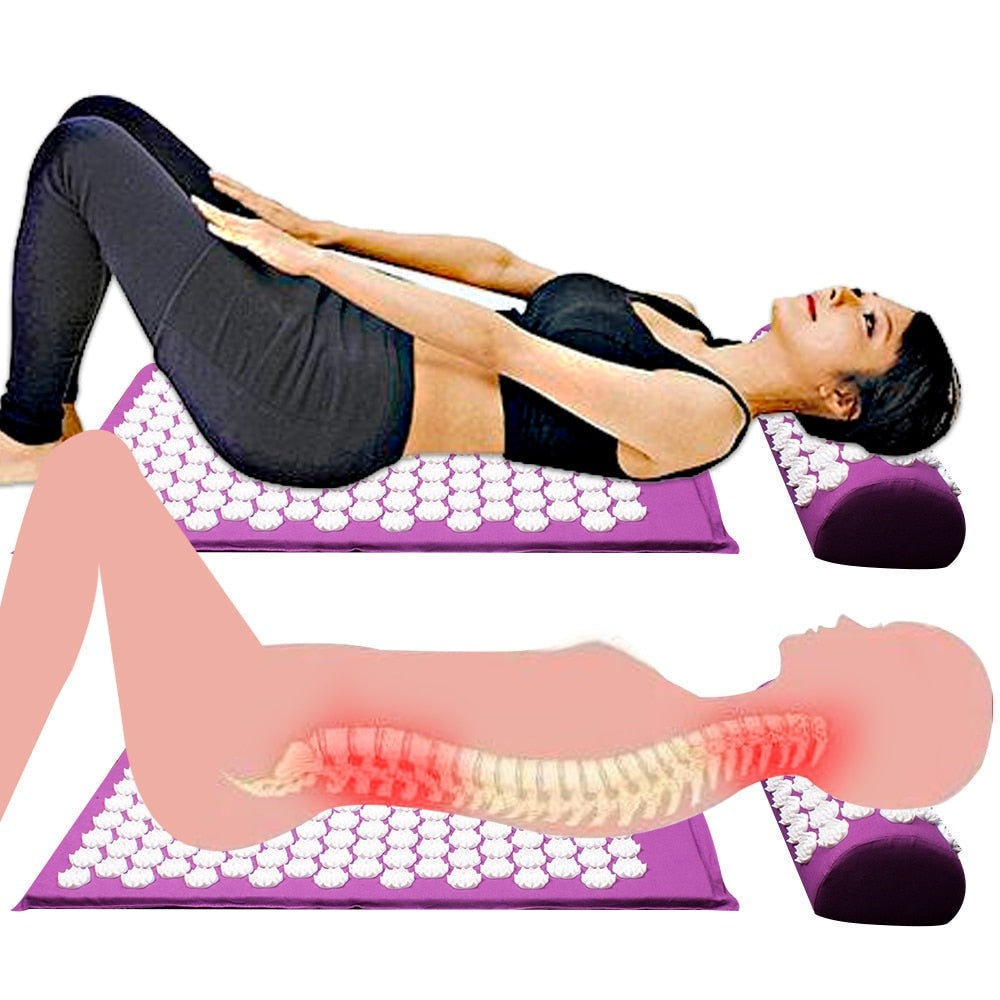TRUZENIC Acupressure Yoga Mat