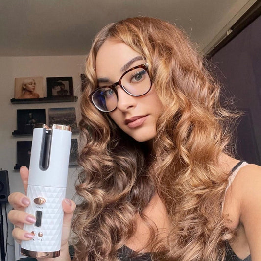 TRUZENIC Cordless Automatic Hair Curler