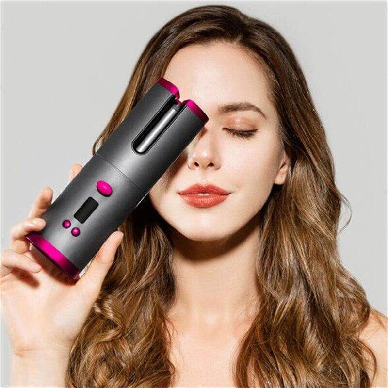TRUZENIC Cordless Automatic Hair Curler