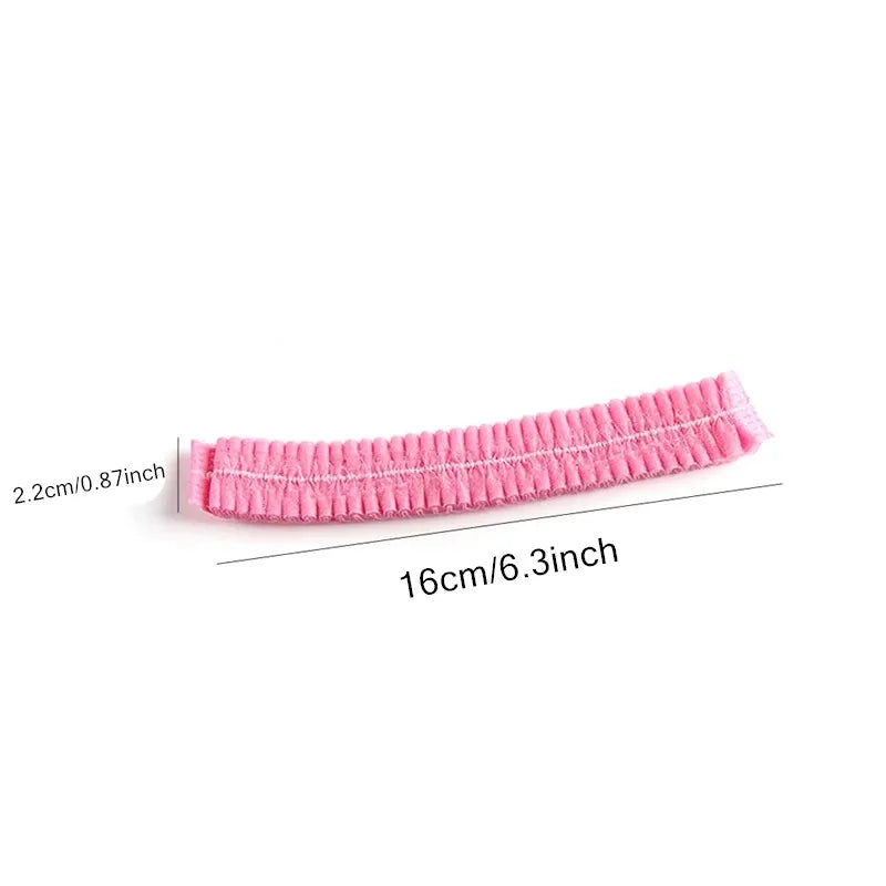 Disposable Hair Net – 100 Pcs Breathable Protective Hats for Salon, Tattoo, and Beauty Procedures-TRUZENIC