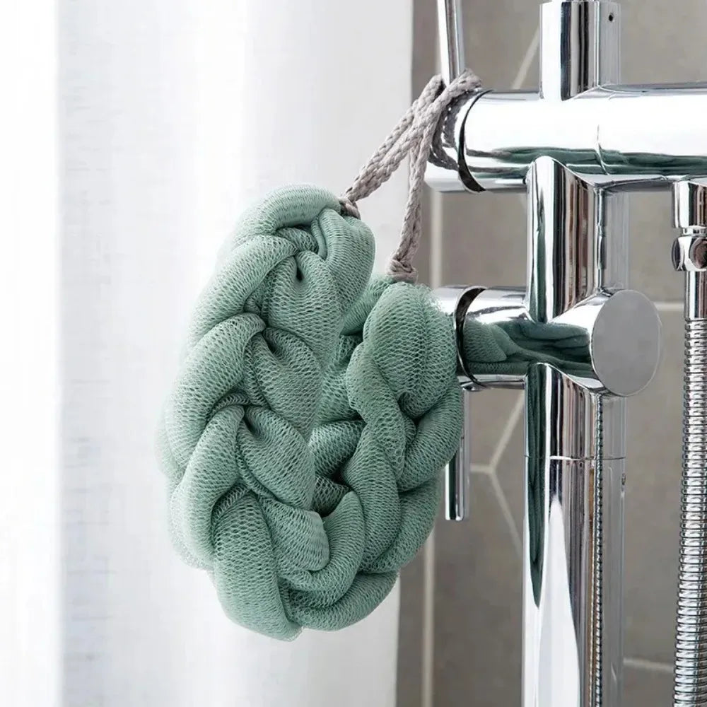 TRUZENIC Flower Mesh Back Scrubber Strap