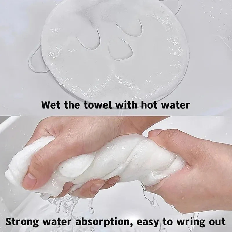 TRUZENIC Reusable Hot & Cold Face Towel Mask
