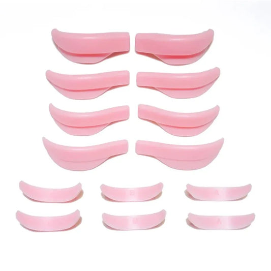TRUZENIC Reusable Silicone Lash Lift Pads – 7 Pairs Eyelash Perming Shields
