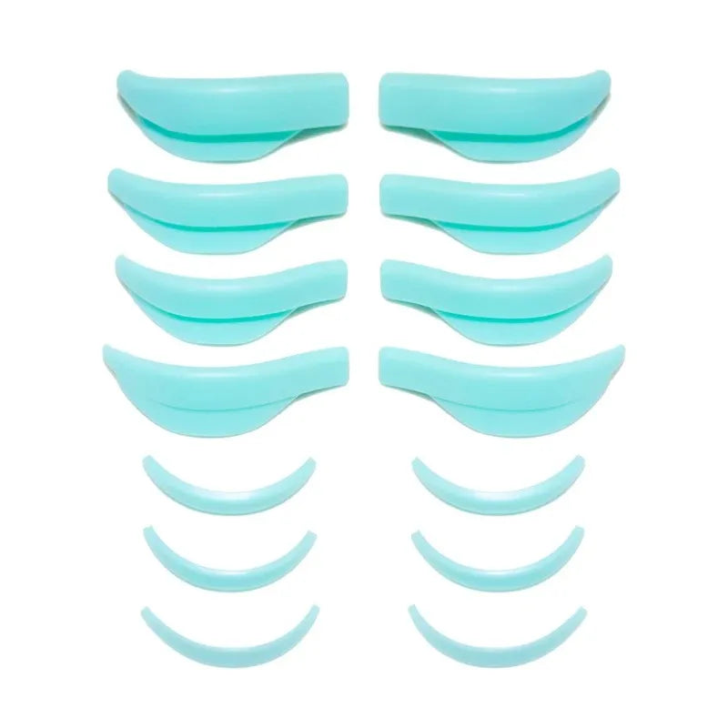 TRUZENIC Reusable Silicone Lash Lift Pads – 7 Pairs Eyelash Perming Shields