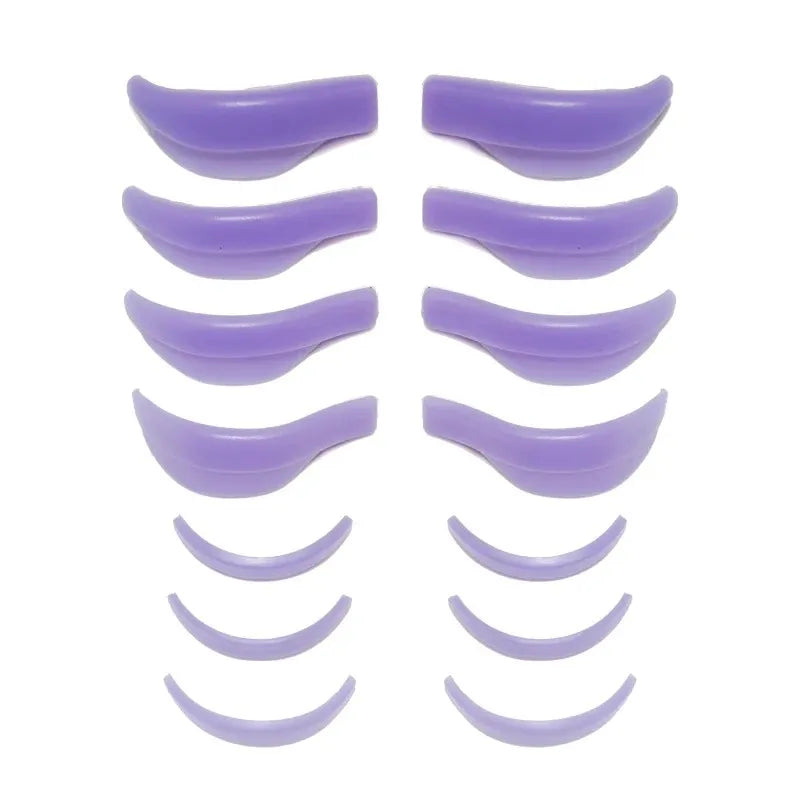 TRUZENIC Reusable Silicone Lash Lift Pads – 7 Pairs Eyelash Perming Shields