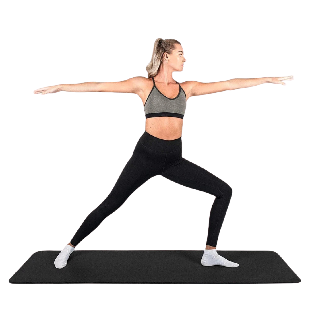 Thick Non-Slip Yoga Mat with Carry Strap – Ideal for Home and Studio Practice 3