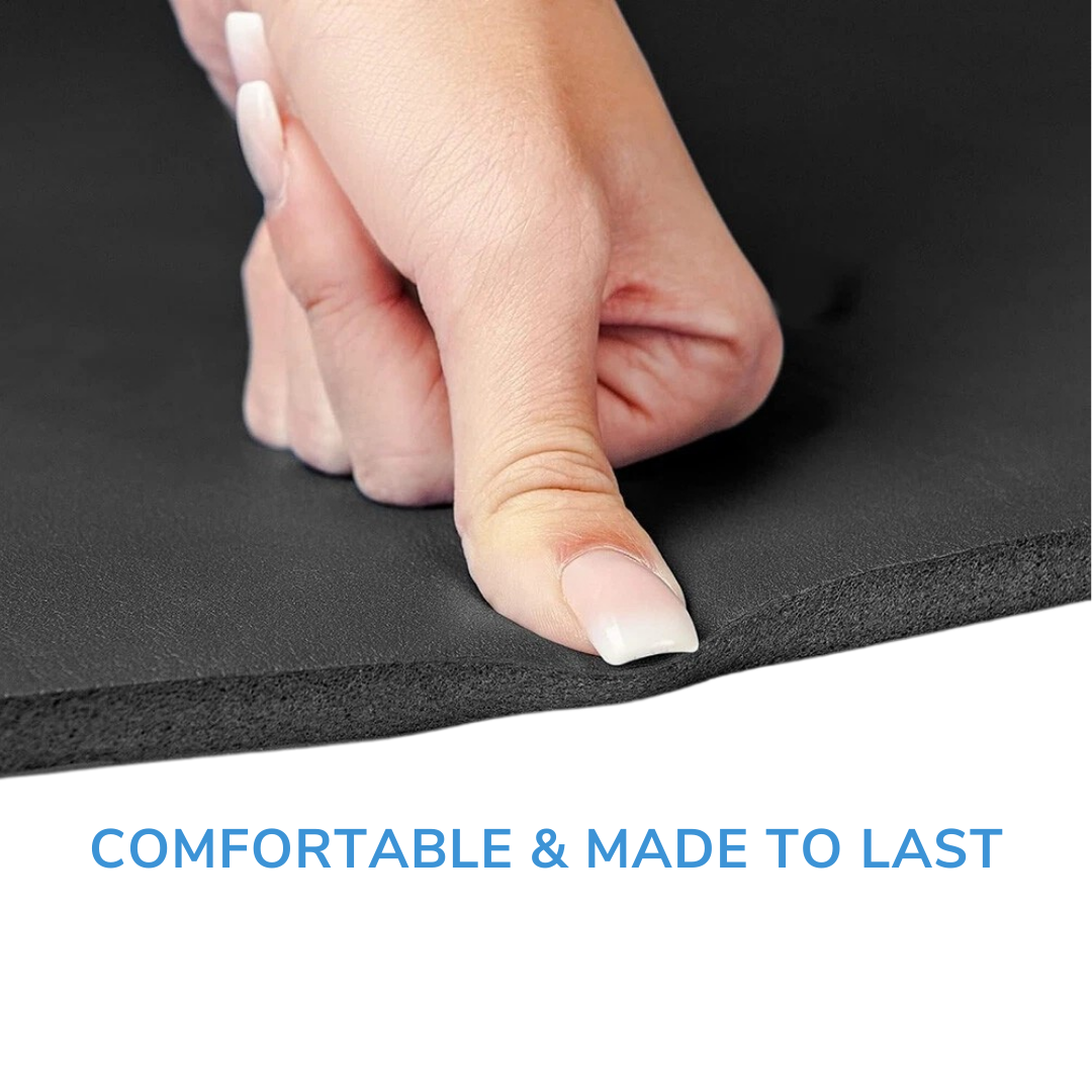 Thick Non-Slip Yoga Mat with Carry Strap – Ideal for Home and Studio Practice 6