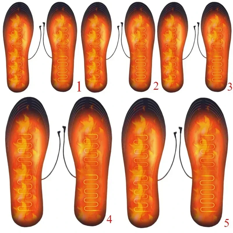 USB Heated Insoles for Foot Warming – Carbon Fiber Heating Pads for Winter Sports 6
