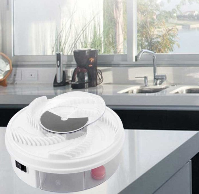 USB Non-Toxic Fly Trap – Effective Indoor and Outdoor Fruit Fly Catcher with Rotating Bait Arms, Reusable Bug Killer 5