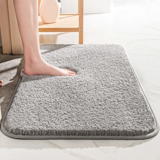 Ultra Soft Non-Slip Microfiber Bath Mat – Quick Drying and Machine Washable 0