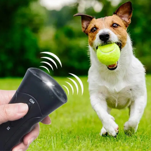 Ultrasonic Anti Barking Device with Laser Functionality – Portable Dog Bark Control Solution 0