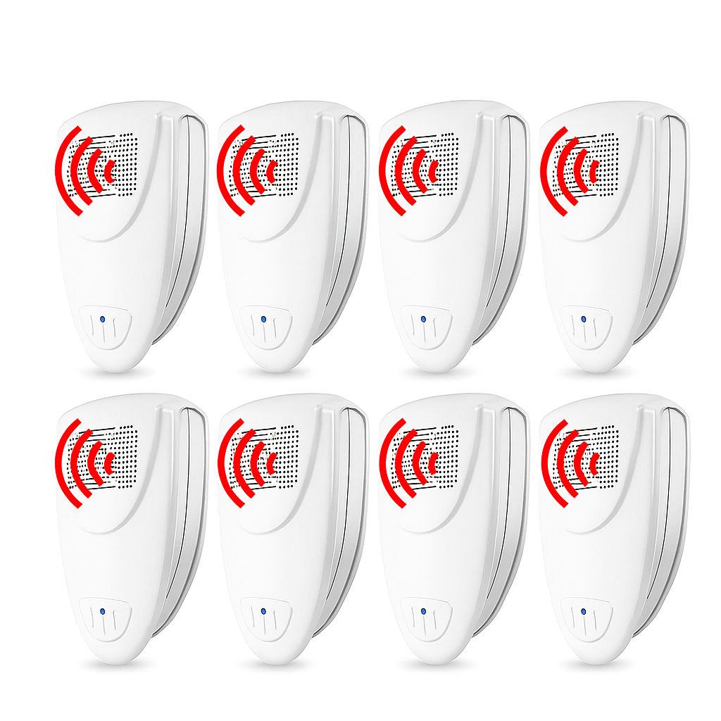 Ultrasonic Pest Repeller for Bed Bugs and Multi-Pest Control – Safe, Chemical-Free, Compact Design 0