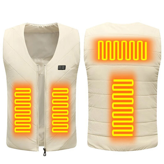Unisex Heated Vest with Adjustable Temperature Control – Best Heated Jacket for Outdoor Warmth 5