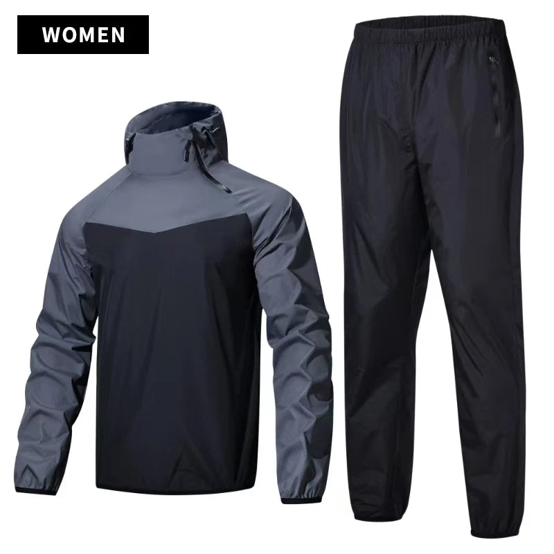 Unisex Sauna Suit for Full Body Workout – Ideal for Boxing, Running, and Fitness Training