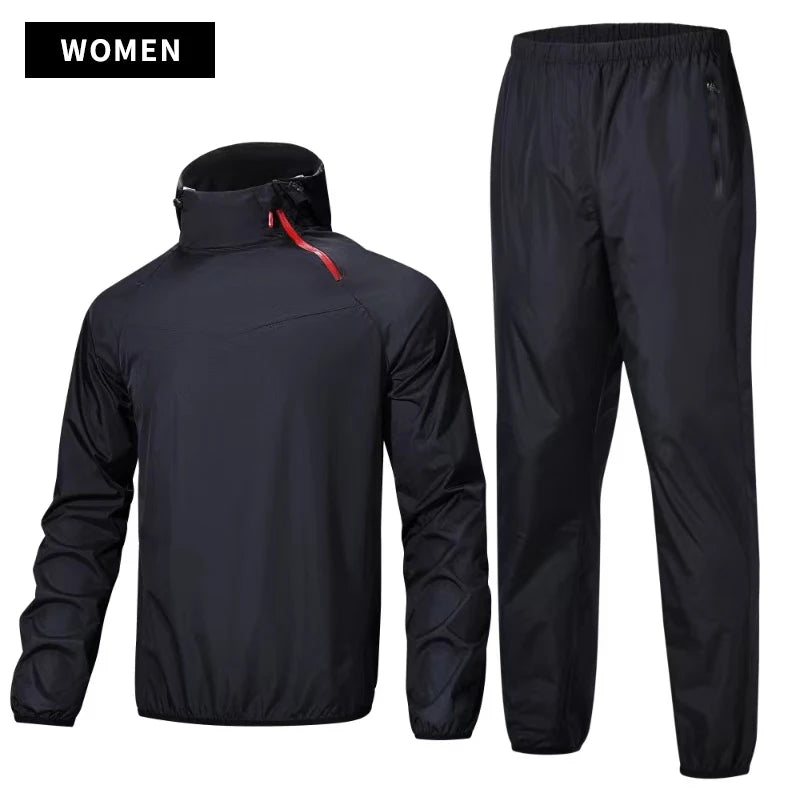 Unisex Sauna Suit for Full Body Workout – Ideal for Boxing, Running, and Fitness Training