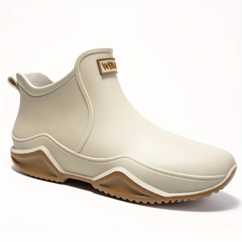 Waterproof Black Ankle Boots for Women – Orthopedic Rubber Shoes for Daily Comfort 2